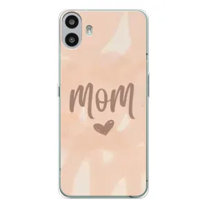 Чехлы на день мамы для Носинг СМФ Фон 1 (Love mom)
