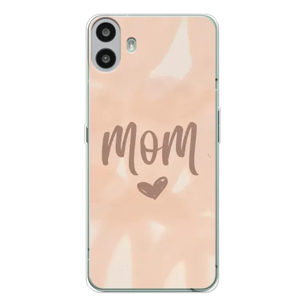Чехол с рисунком «Love mom» для Nothing CMF Phone 1 Чехол с рисунком «Love mom» для Nothing CMF Phone 1