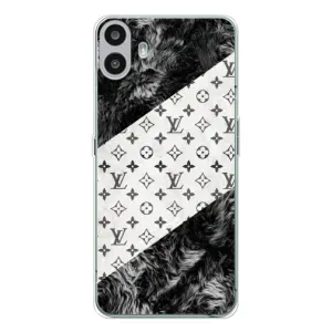 Чехол Стиль Louis Vuitton на Nothing CMF Phone 1 (LV на белом)