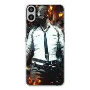 Чохол з картинкою "Герой Pubg" на Nothing CMF Phone 1 (Man Пубг)