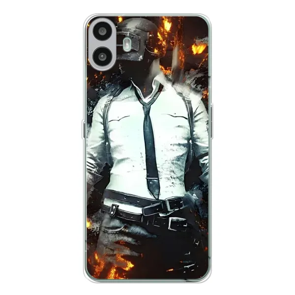 Чехол с рисунком «Man Пубг» для Nothing CMF Phone 1 Чехол с рисунком «Man Пубг» для Nothing CMF Phone 1