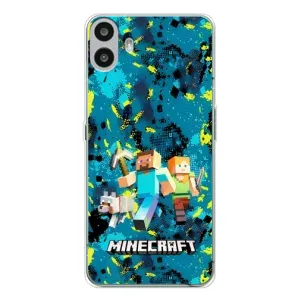 Чохли для Nothing CMF Phone 1 (Персонажі МайнКрафт) (Майнкрафт)
