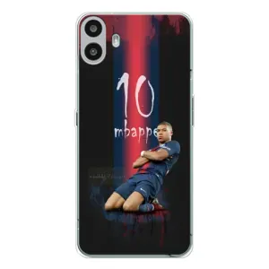 Чехол (TPU) с Футболистом на Nothing CMF Phone 1 (MBAPPE 10)
