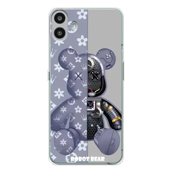 Чехол с рисунком «Медведь Louis Vuitton» для Nothing CMF Phone 1