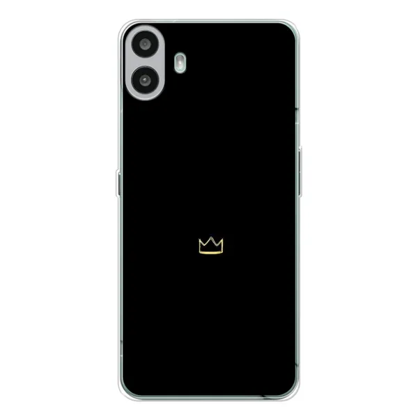 Чехол с рисунком «Мини корона» для Nothing CMF Phone 1 Чехол с рисунком «Мини корона» для Nothing CMF Phone 1