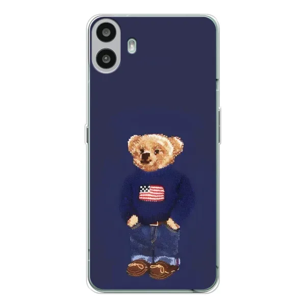 Чехол с рисунком «Мишка USA» для Nothing CMF Phone 1