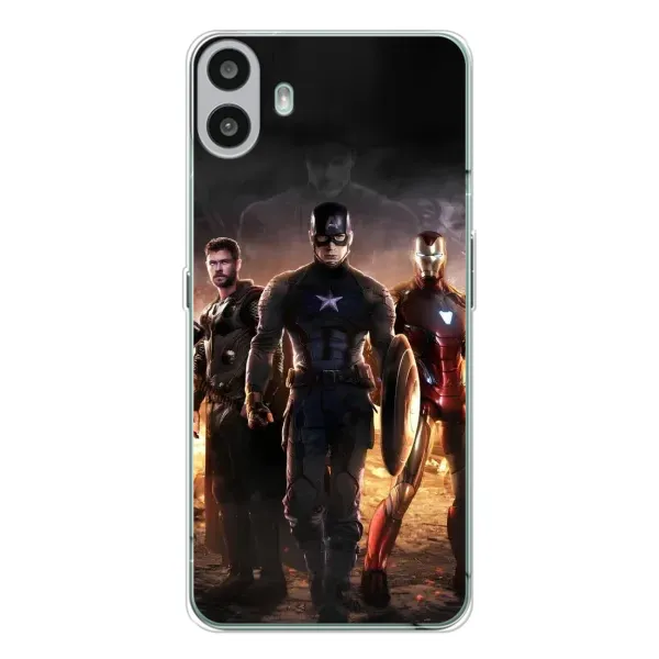 Чехол с рисунком «Мстители» для Nothing CMF Phone 1