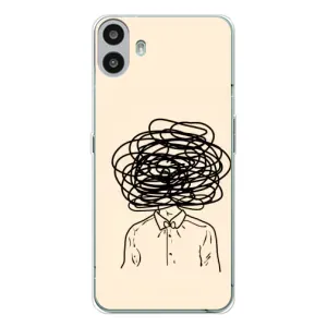 Чехлы со смыслом для Nothing CMF Phone 1 (Мысли)