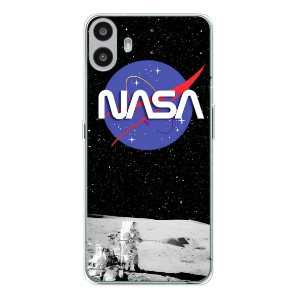 Чехол с рисунком «Nasa на луне» для Nothing CMF Phone 1 Чехол с рисунком «Nasa на луне» для Nothing CMF Phone 1
