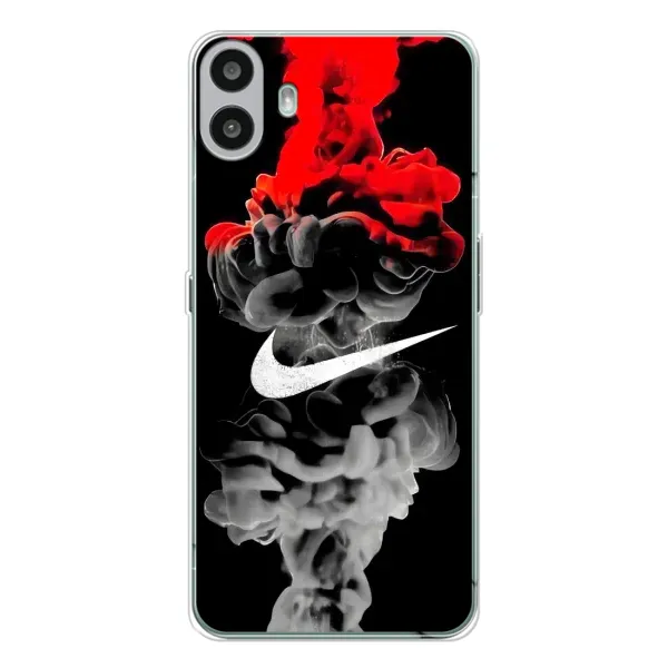Чехол с рисунком «Nike дым» для Nothing CMF Phone 1 Чехол с рисунком «Nike дым» для Nothing CMF Phone 1