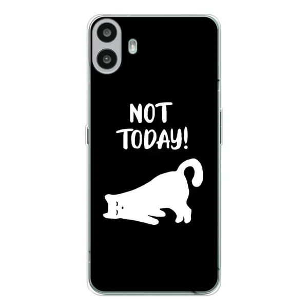 Чехол с рисунком «Not Today» для Nothing CMF Phone 1 Чехол с рисунком «Not Today» для Nothing CMF Phone 1