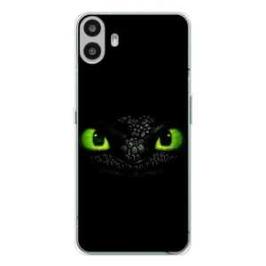 Чехол дракон Беззубик для Nothing CMF Phone 1 (Глаза Беззубика)