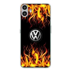 Чохол "Фольксваген" для Nothing CMF Phone 1 (Вогняний Лого)