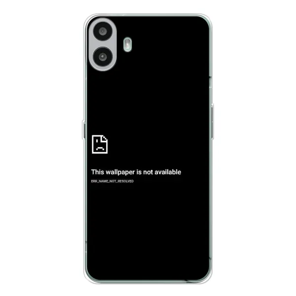 Чохол з малюнком «Помилка» для Nothing CMF Phone 1 Чохол з малюнком «Помилка» для Nothing CMF Phone 1