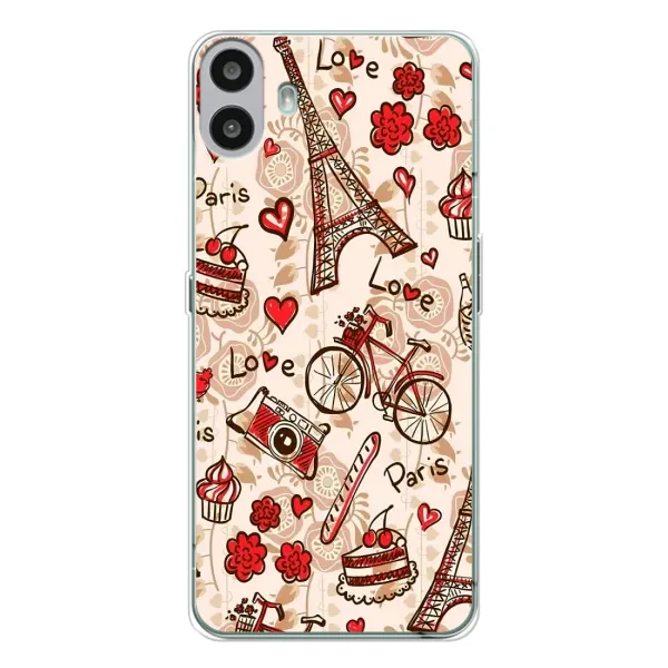 Чехол с рисунком «Париж мечта» для Nothing CMF Phone 1 Чехол с рисунком «Париж мечта» для Nothing CMF Phone 1