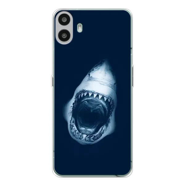 Чехол с рисунком «Пасть Акулы» для Nothing CMF Phone 1