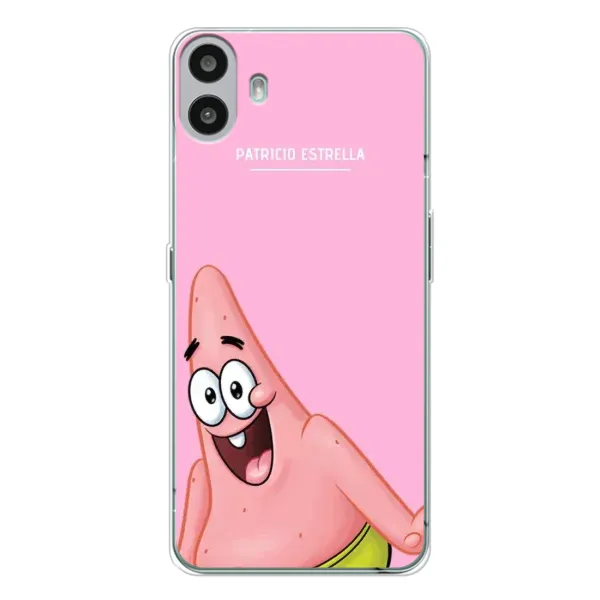 Чехол с рисунком «Патрик» для Nothing CMF Phone 1 Чехол с рисунком «Патрик» для Nothing CMF Phone 1