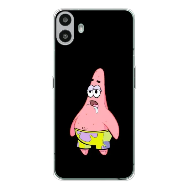 Чехол с рисунком «Патрик завис» для Nothing CMF Phone 1 Чехол с рисунком «Патрик завис» для Nothing CMF Phone 1