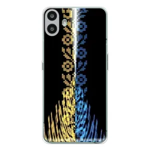 Силиконовый Чехол на Nothing CMF Phone 1 (Патриотическая вышиванка)