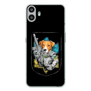 Чехол с принтом для Nothing CMF Phone 1 (Патрон Воин)