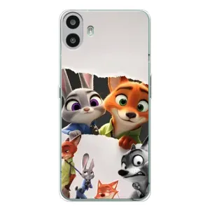 Силиконовый чехол с принтом Зоотрополіс для Nothing CMF Phone 1