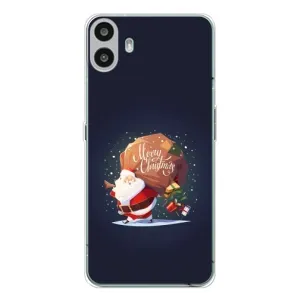 Чехол Санта Клаус для Nothing CMF Phone 1 (Подарки от Санты)