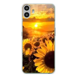Чохол з Квітами для Nothing CMF Phone 1 (поле соняшників)