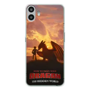 Чехол дракон Беззубик для Nothing CMF Phone 1 (Постер Беззубика)