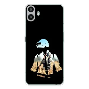 Чохол з картинкою "Герой Pubg" на Nothing CMF Phone 1 (Пубг мен)