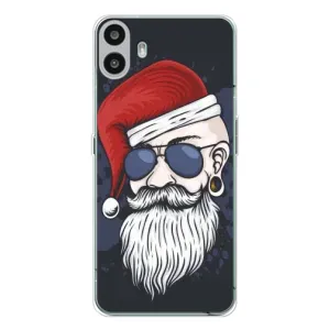 Чехол Санта Клаус для Nothing CMF Phone 1 (Рождественский МЕН)