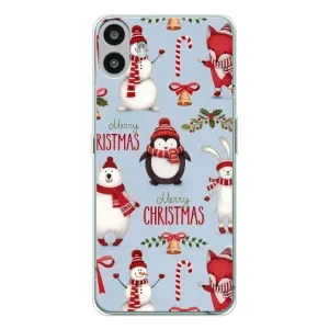 Чехол Санта Клаус для Nothing CMF Phone 1 (Рождественский)