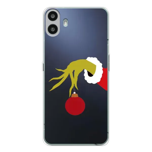 Чехол с рисунком «Рука Гринча» для Nothing CMF Phone 1 Чехол с рисунком «Рука Гринча» для Nothing CMF Phone 1