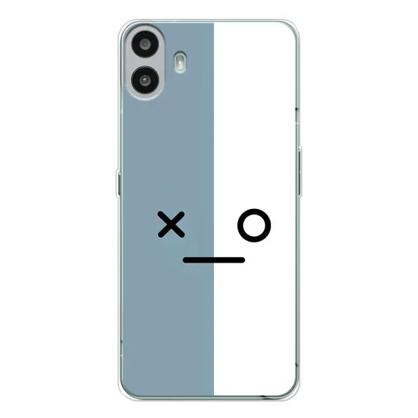 Чехол с рисунком «Серо-белый» для Nothing CMF Phone 1 Чехол с рисунком «Серо-белый» для Nothing CMF Phone 1