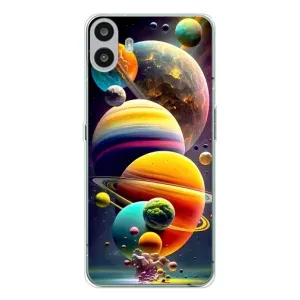 Чохол (ТПУ) з планетами на Nothing CMF Phone 1 (Сонячна система)