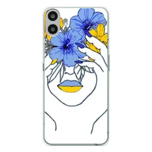 Чохол на Nothing CMF Phone 1 (Український дизайн) (Українка на всю голову)