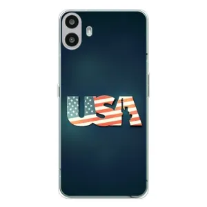 Чохол Прапор USA для Nothing CMF Phone 1 (USA)