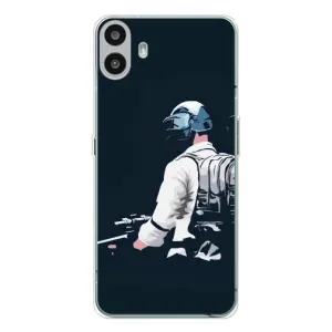 Чохол з картинкою "Герой Pubg" на Nothing CMF Phone 1 (В екіперівці)