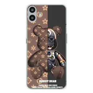 Силиконовый чехол для Nothing CMF Phone 1 (Медмедь Луи Виттон)