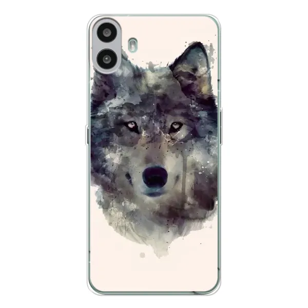 Чехол с рисунком «Волк» для Nothing CMF Phone 1 Чехол с рисунком «Волк» для Nothing CMF Phone 1