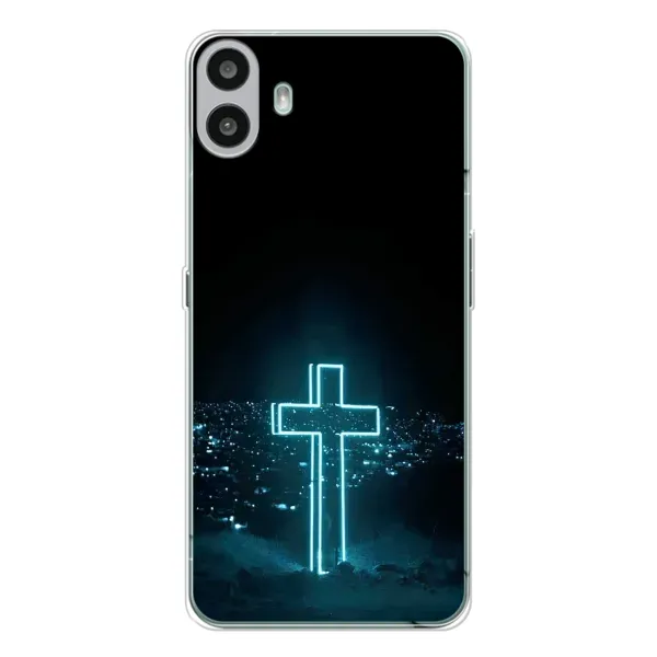 Чехол с рисунком «Яркий Крест» для Nothing CMF Phone 1 Чехол с рисунком «Яркий Крест» для Nothing CMF Phone 1