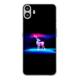 Силиконовый бампер с картинкой животных для Nothing CMF Phone 1