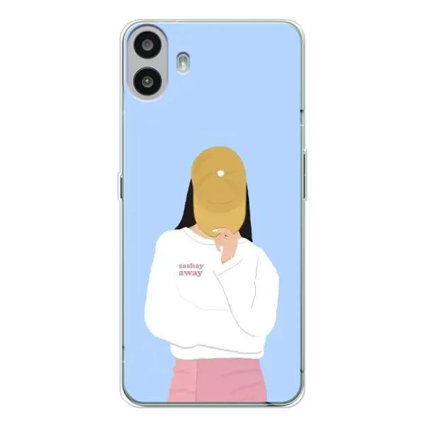 Чехол с рисунком «Желтая кепка» для Nothing CMF Phone 1 Чехол с рисунком «Желтая кепка» для Nothing CMF Phone 1