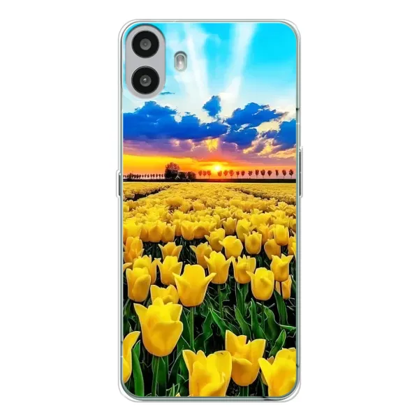 Чехол с рисунком «Желтые тюльпаны» для Nothing CMF Phone 1 Чехол с рисунком «Желтые тюльпаны» для Nothing CMF Phone 1