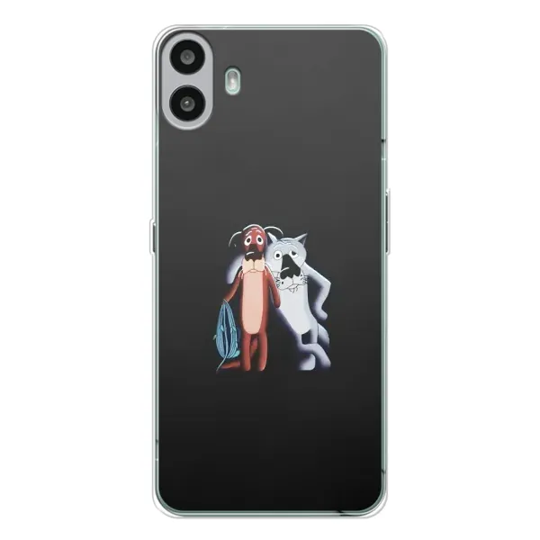 Чехол с рисунком «Шо, опять» для Nothing CMF Phone 1 Чехол с рисунком «Шо, опять» для Nothing CMF Phone 1