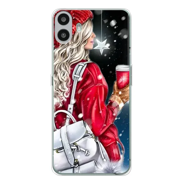 Чехол с рисунком «Зима пришла» для Nothing CMF Phone 1 Чехол с рисунком «Зима пришла» для Nothing CMF Phone 1