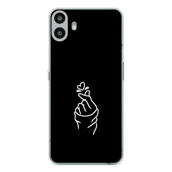 Чехол с рисунком «Знак Сердечка» для Nothing CMF Phone 1 Чехол с рисунком «Знак Сердечка» для Nothing CMF Phone 1