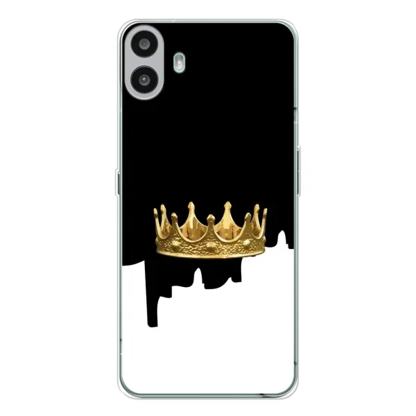 Чехол с рисунком «Золотая корона» для Nothing CMF Phone 1 Чехол с рисунком «Золотая корона» для Nothing CMF Phone 1
