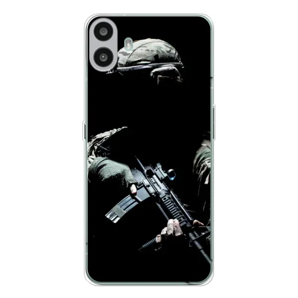 Чехол с рисунком «ЗСУ снайпер» для Nothing CMF Phone 1 Чехол с рисунком «ЗСУ снайпер» для Nothing CMF Phone 1