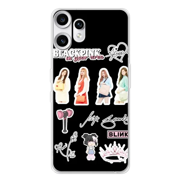 Чехол с рисунком «Арт блэкпинг» для Nothing CMF Phone 2 Pro Чехол с рисунком «Арт блэкпинг» для Nothing CMF Phone 2 Pro