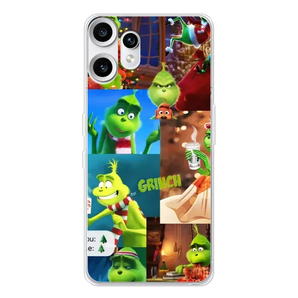 Чехол с рисунком «Арт Гринч» для Nothing CMF Phone 2 Pro Чехол с рисунком «Арт Гринч» для Nothing CMF Phone 2 Pro